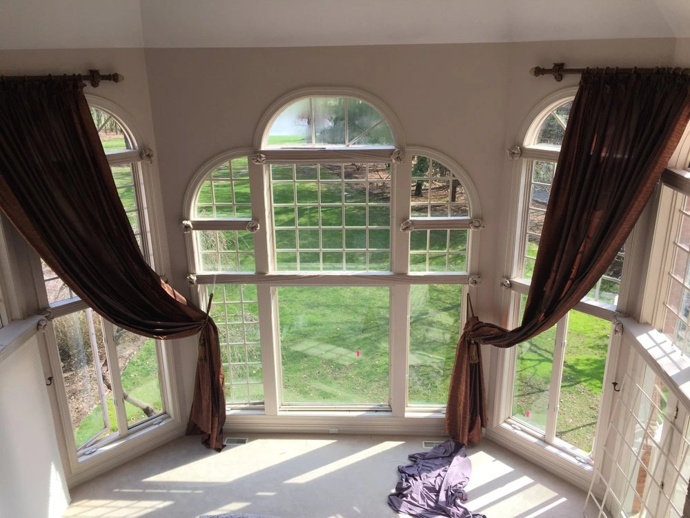 Large window restoration – before and after full repair in Chicago